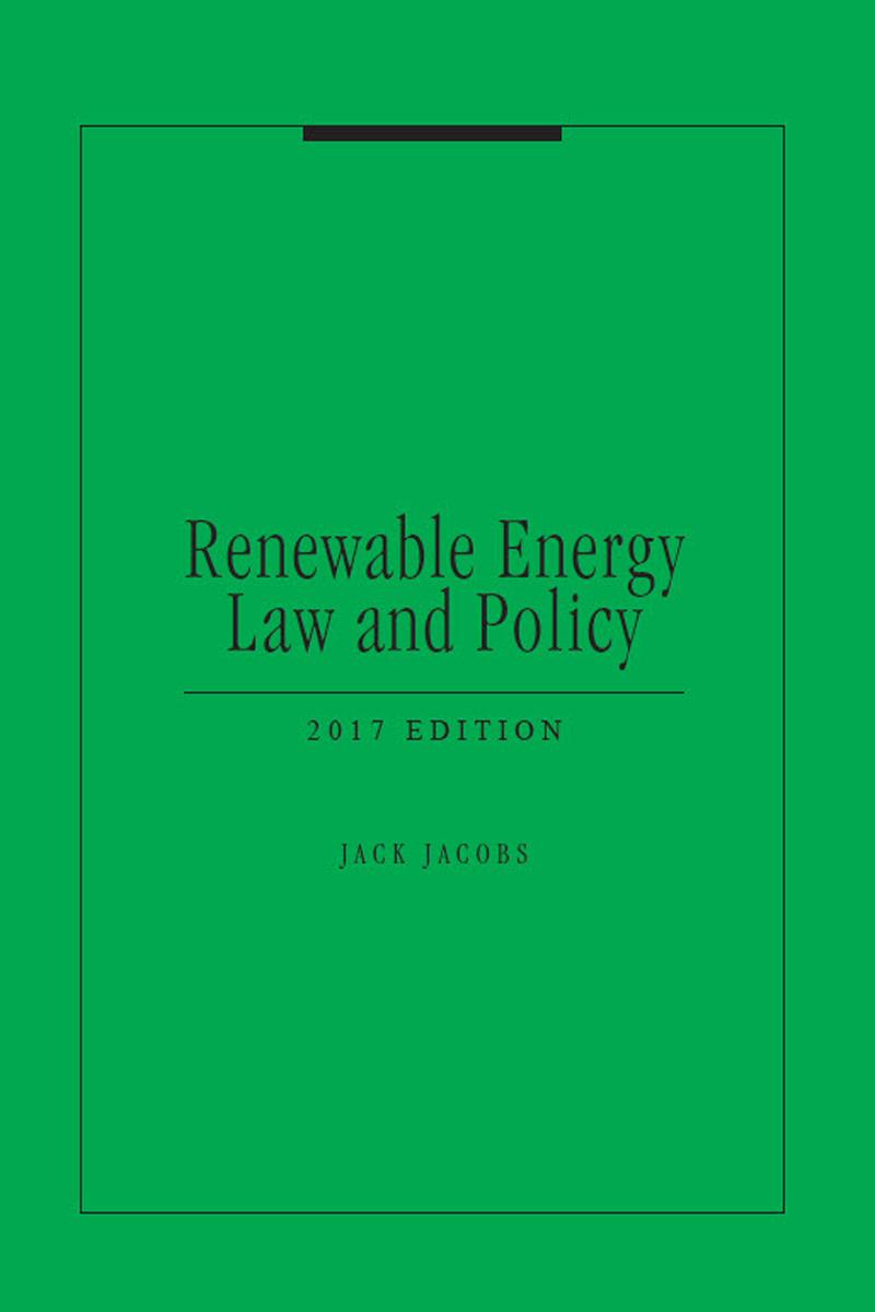 Renewable Energy Law and Policy   