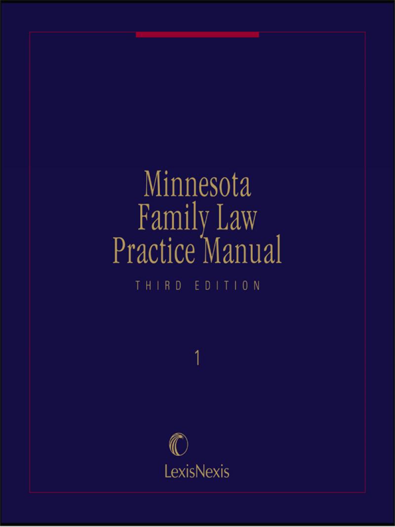 Cover of Minnesota Family Law Practice Manual