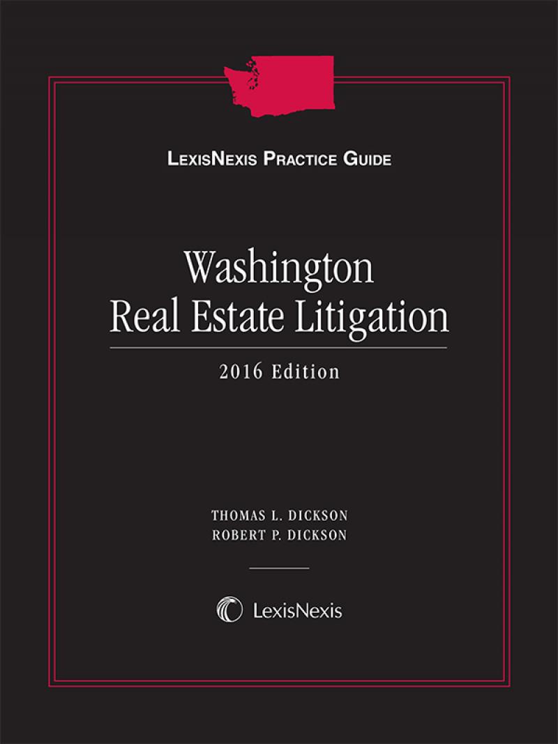 Lexisnexis Practice Guide Washington Real Estate