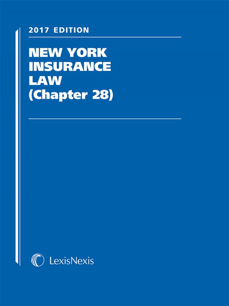 LexisNexis New York Insurance Law (Chapter 28) LexisNexis Store