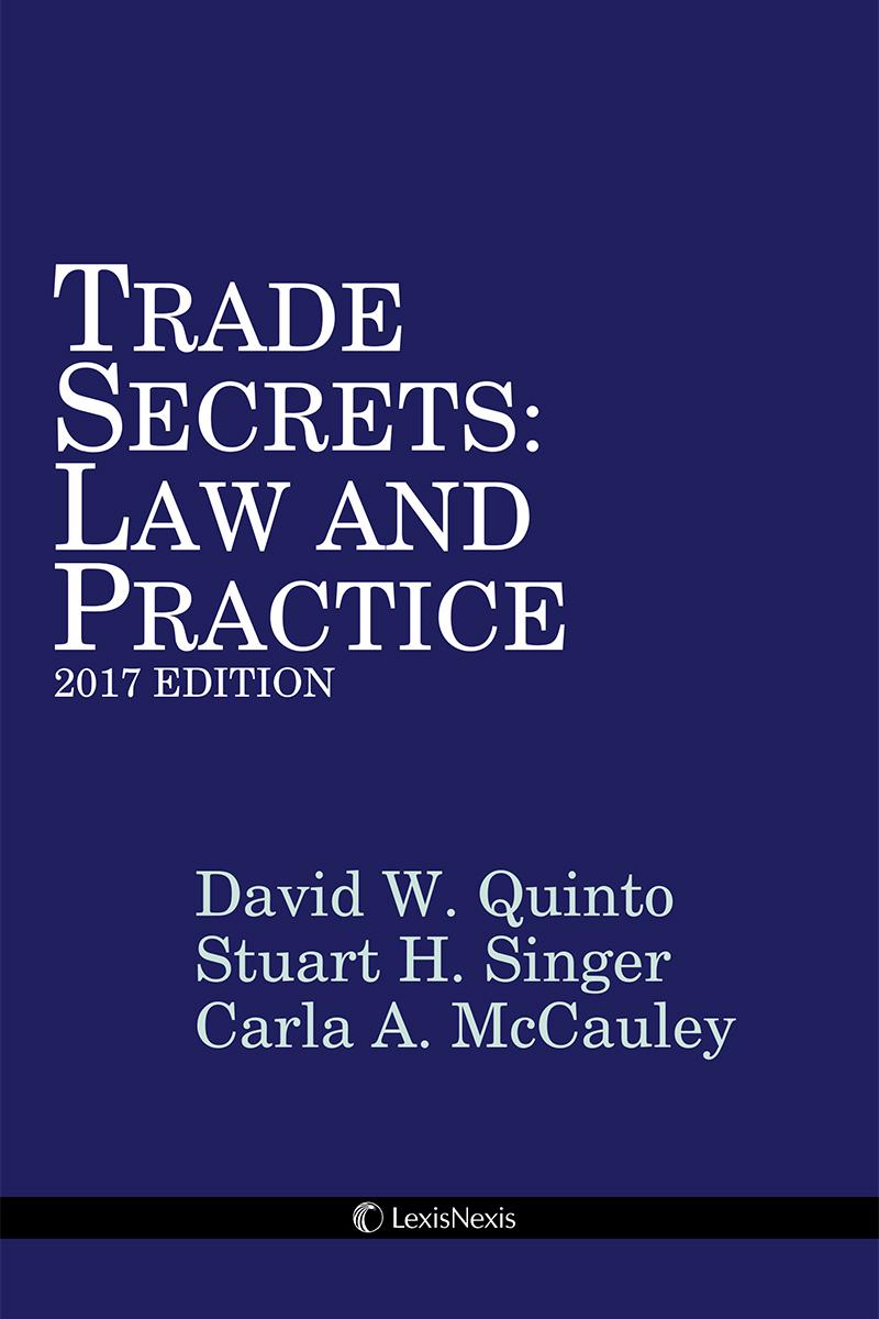 Trade Secrets: Law And Practice | LexisNexis Store