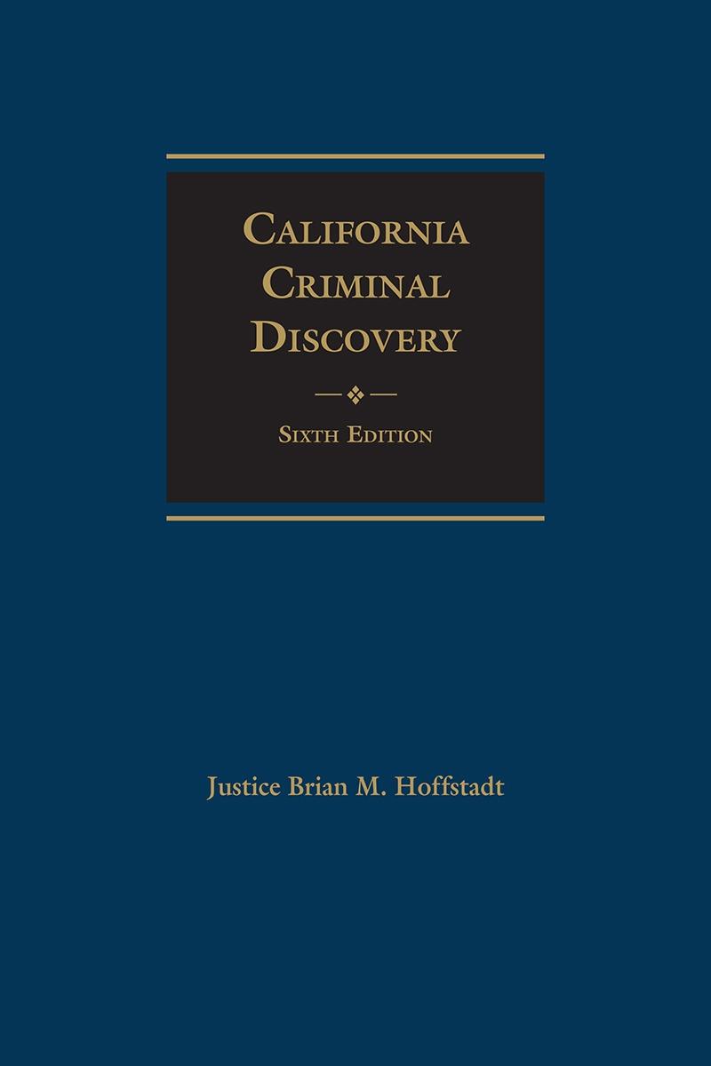 California Criminal Discovery | LexisNexis Store