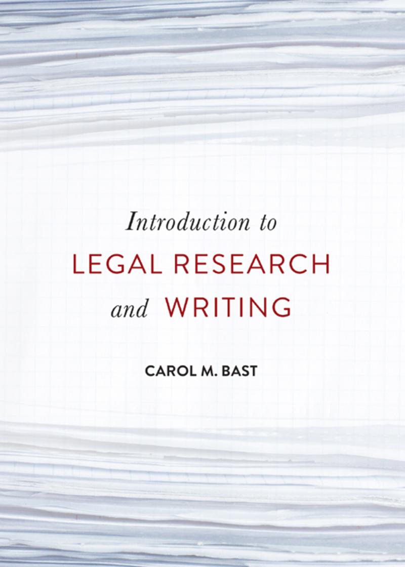legal research and writing methods pdf
