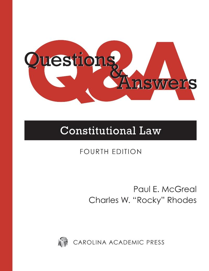 Questions & Answers: Constitutional Law | LexisNexis Store