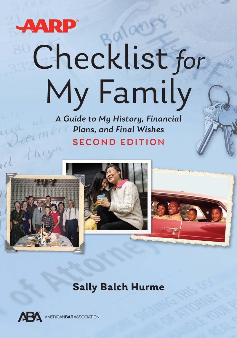 aarp checklist for my family pdf