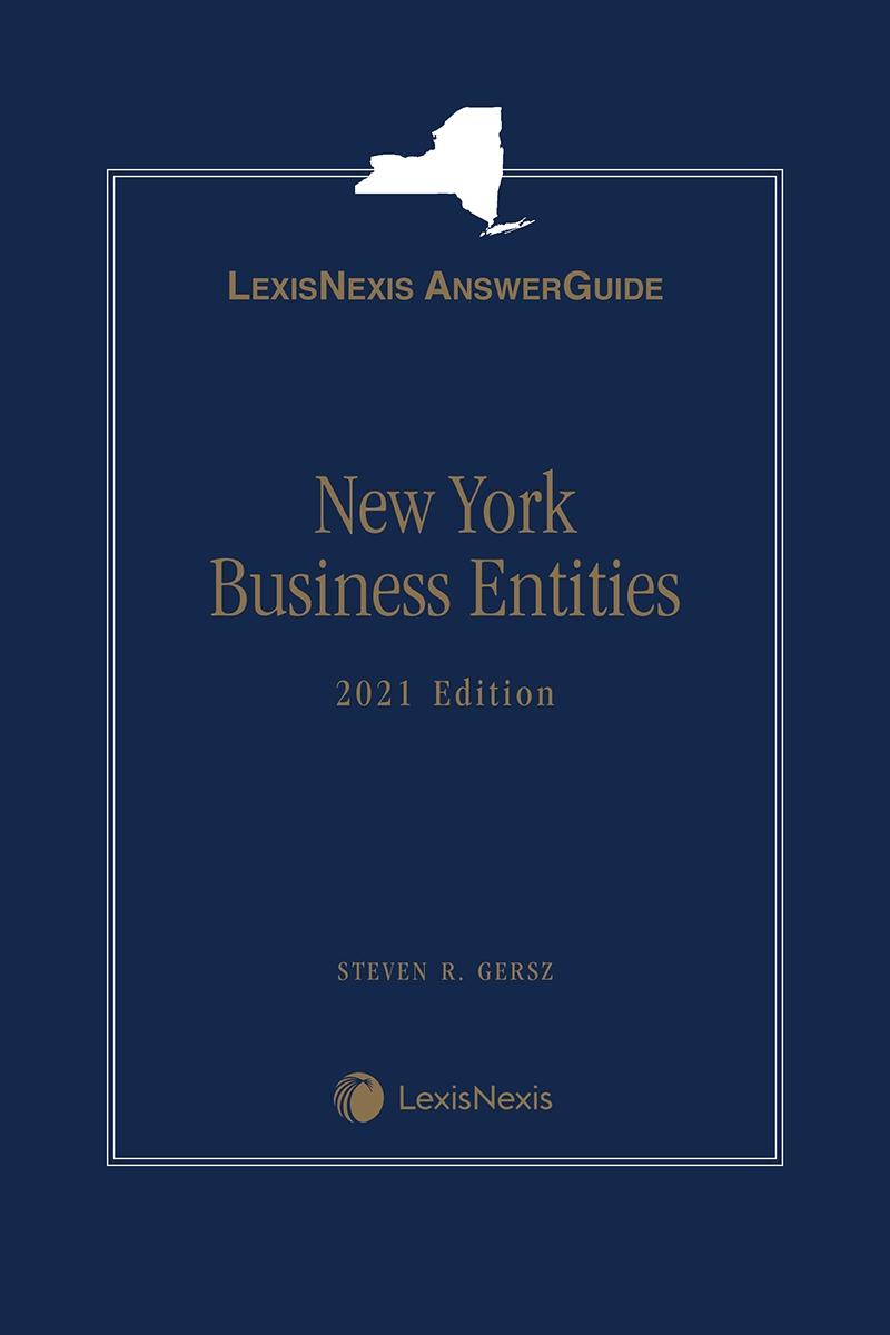 Lexis AnswerGuide New York Business Entities 