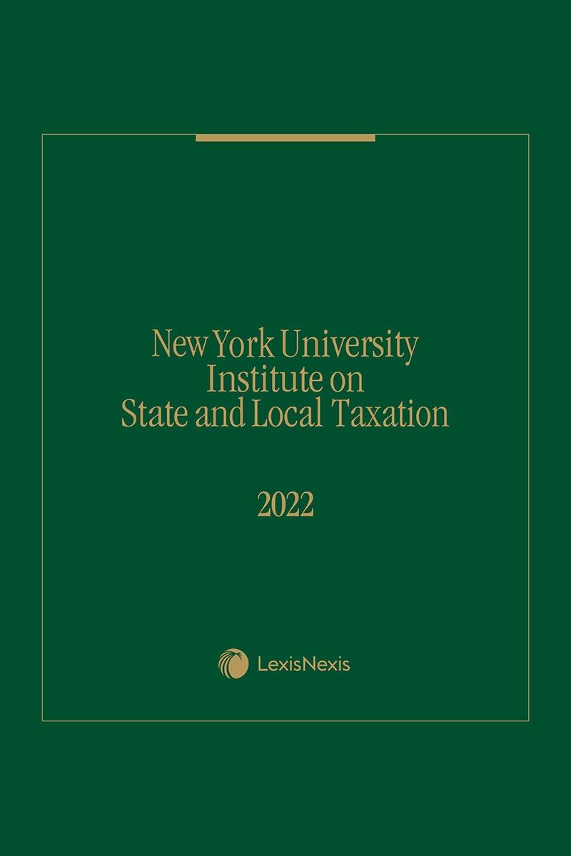 New York University Institute on State and Local Taxation