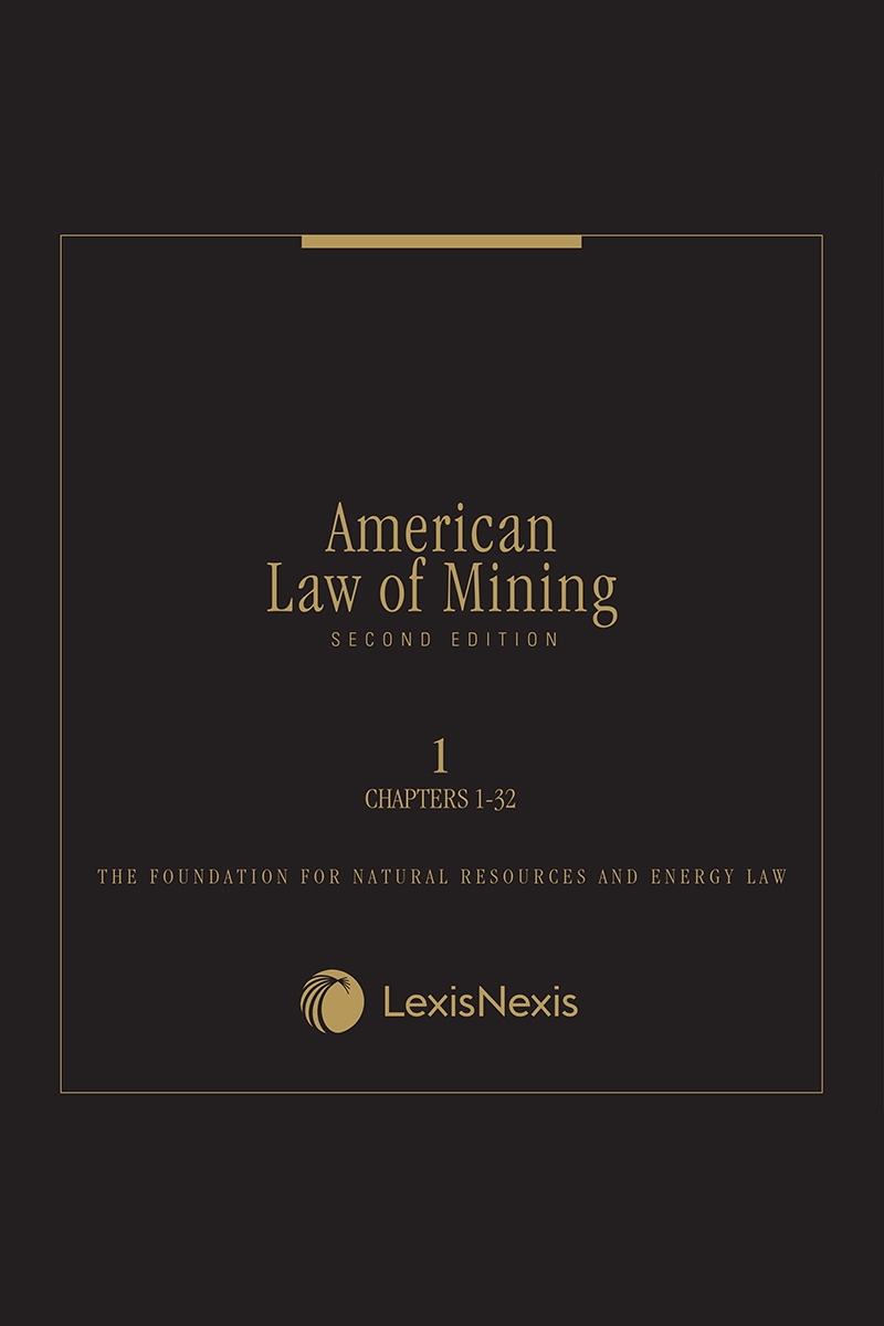 American Law of Mining