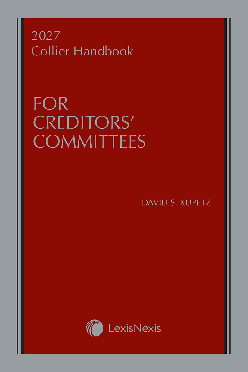 Collier Handbook for Creditors' Committees book cover