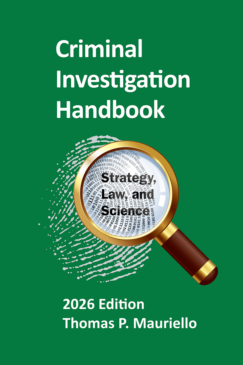 Criminal Investigation Handbook book cover
