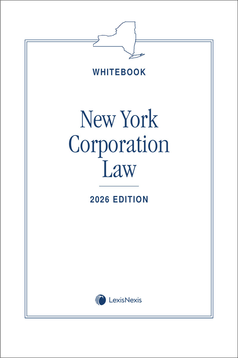 New York Corporation Law (Whitebook) book cover