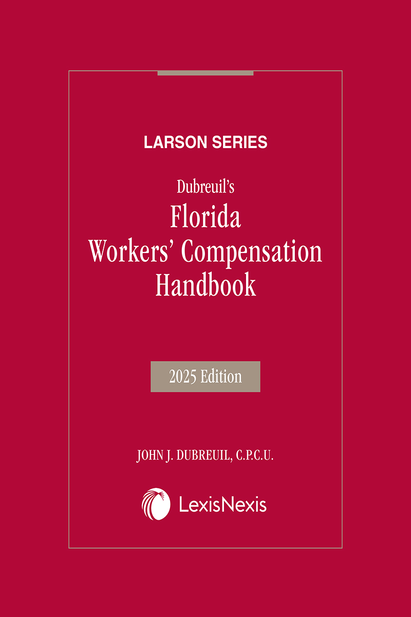 Dubreuil's Florida Workers' Compensation Handbook book cover