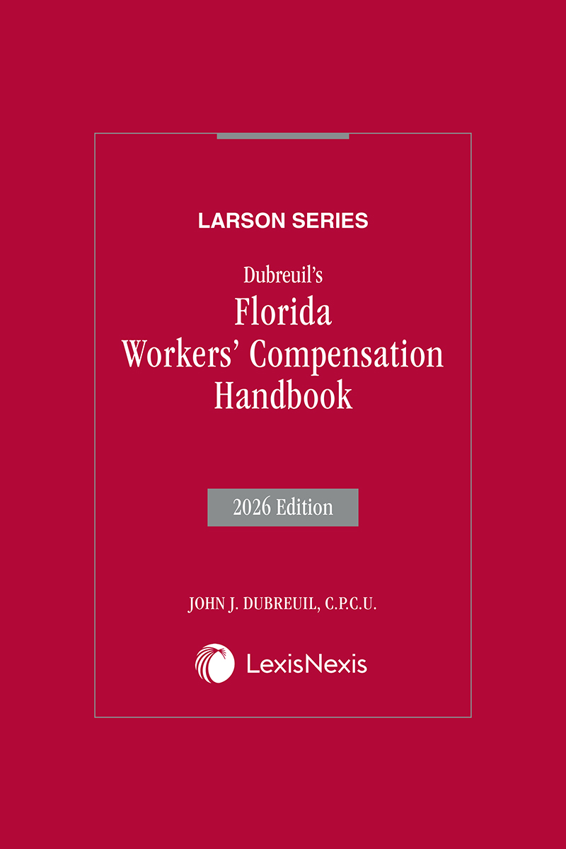 Dubreuil's Florida Workers' Compensation Handbook book cover