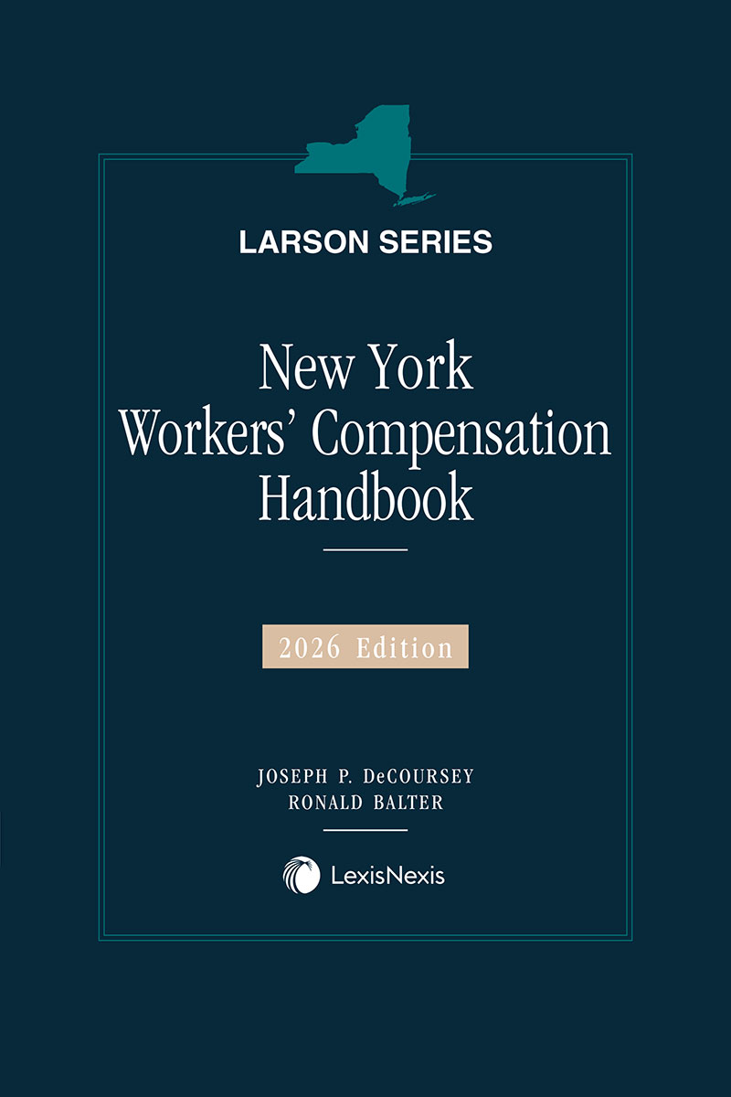 New York Workers' Compensation Handbook book cover