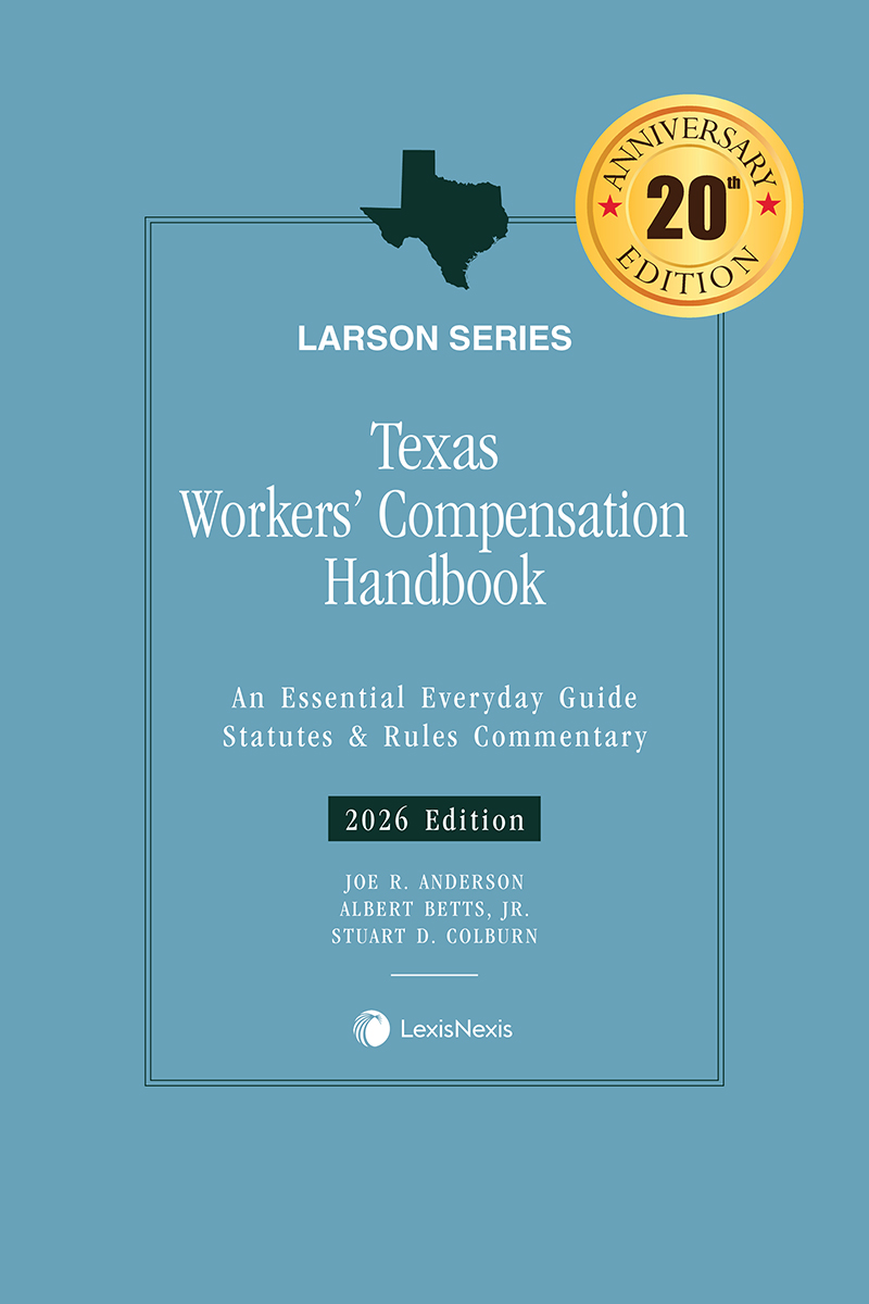 Texas Workers' Compensation Handbook
 book cover