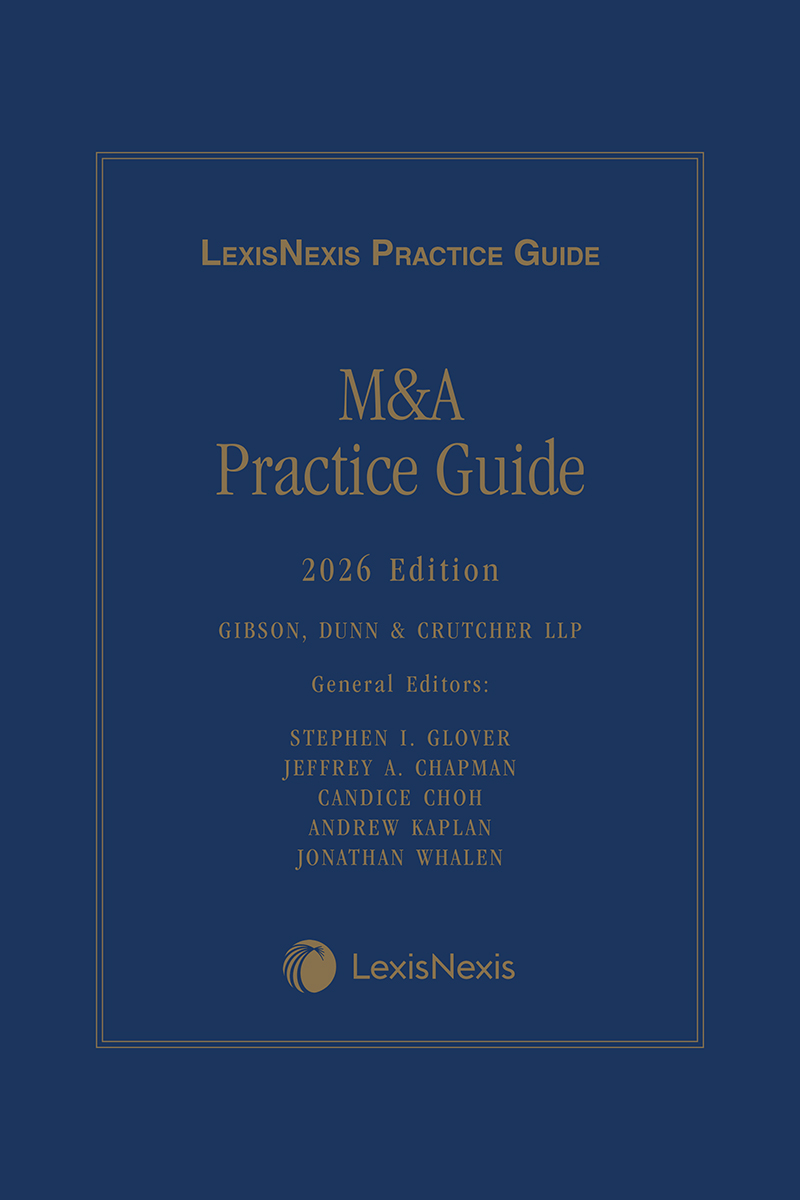 LexisNexis M&A Practice Guide book cover