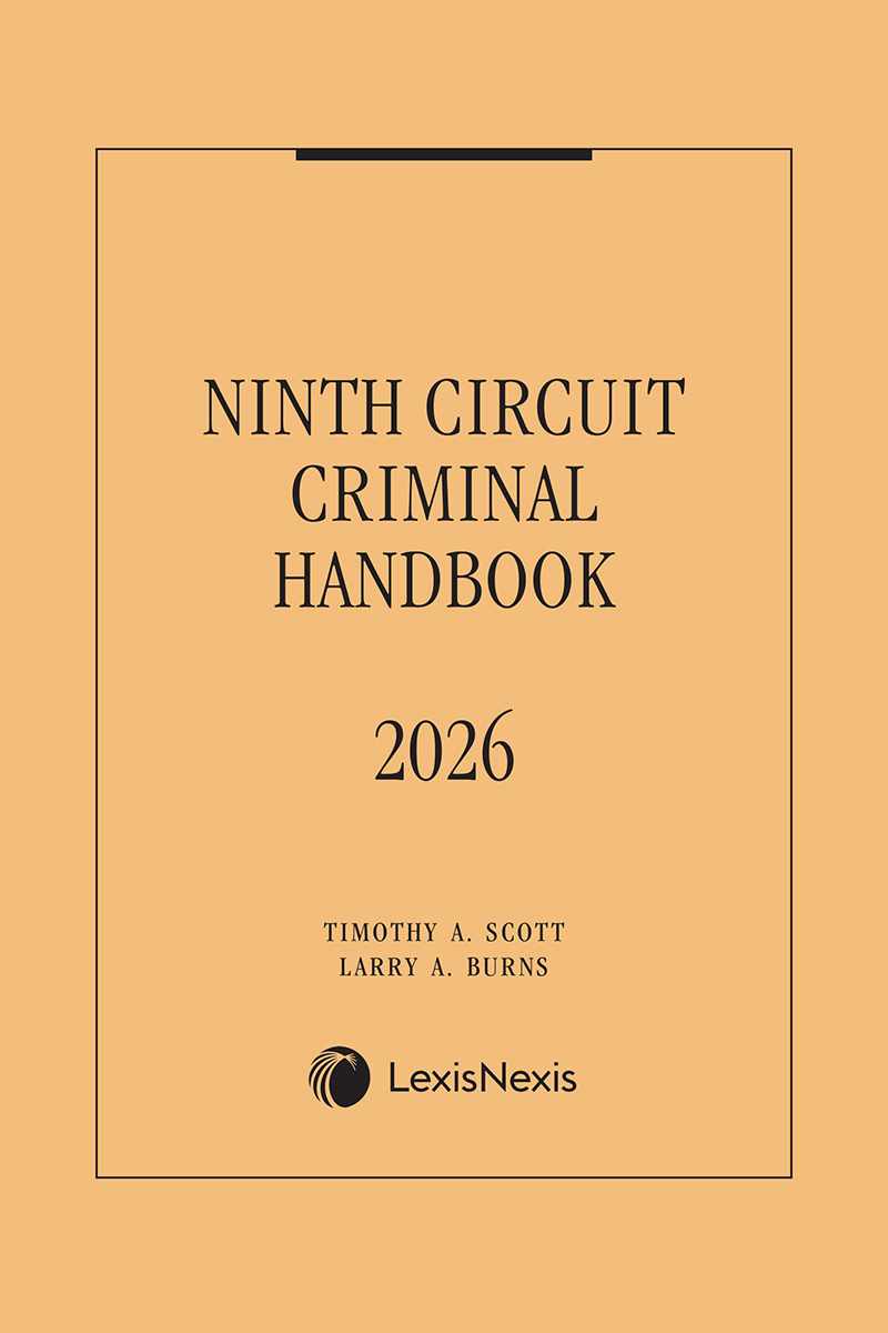 Ninth Circuit Criminal Handbook book cover
