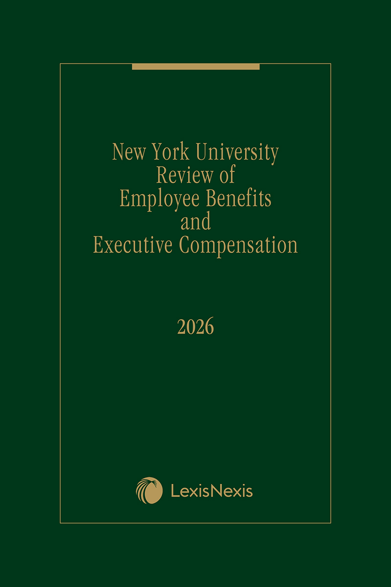 New York University Review of Employee Benefits and Executive Compensation book cover