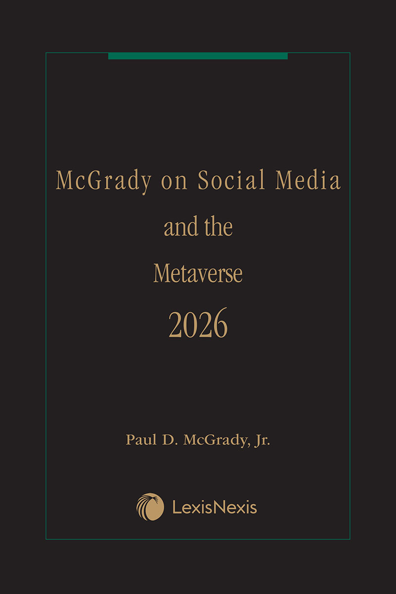 McGrady on Social Media and the Metaverse book cover
