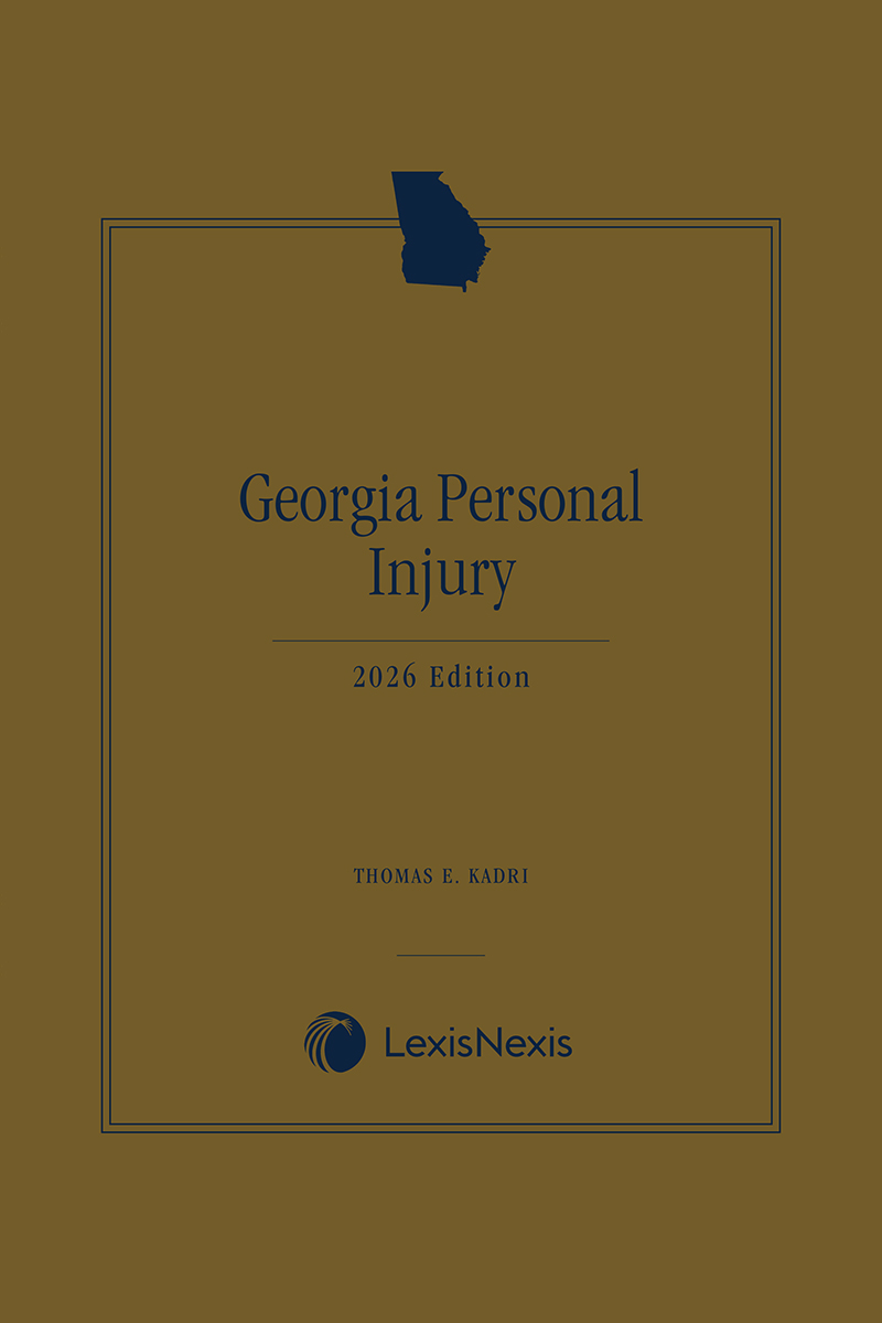 Georgia Personal Injury book cover