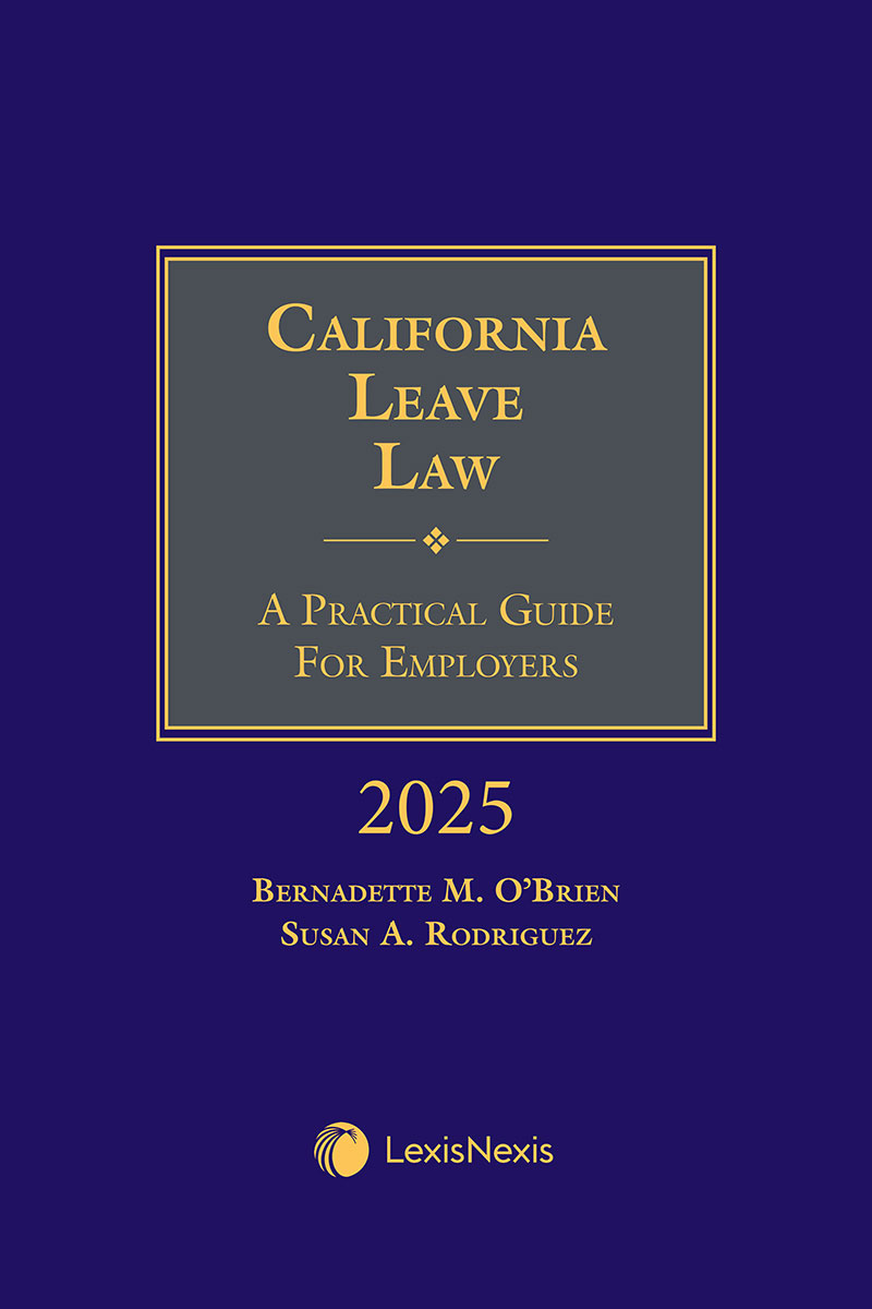 California Leave Law: A Practical Guide for Employers book cover