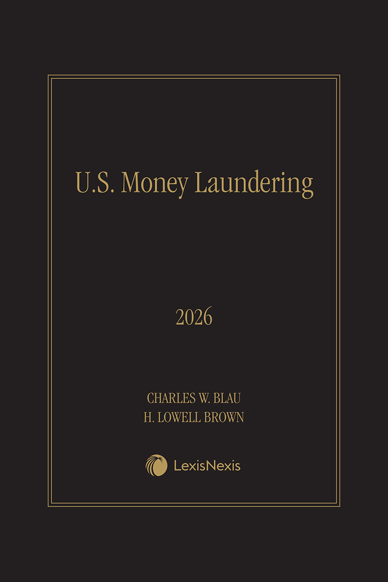 U.S. Money Laundering book cover