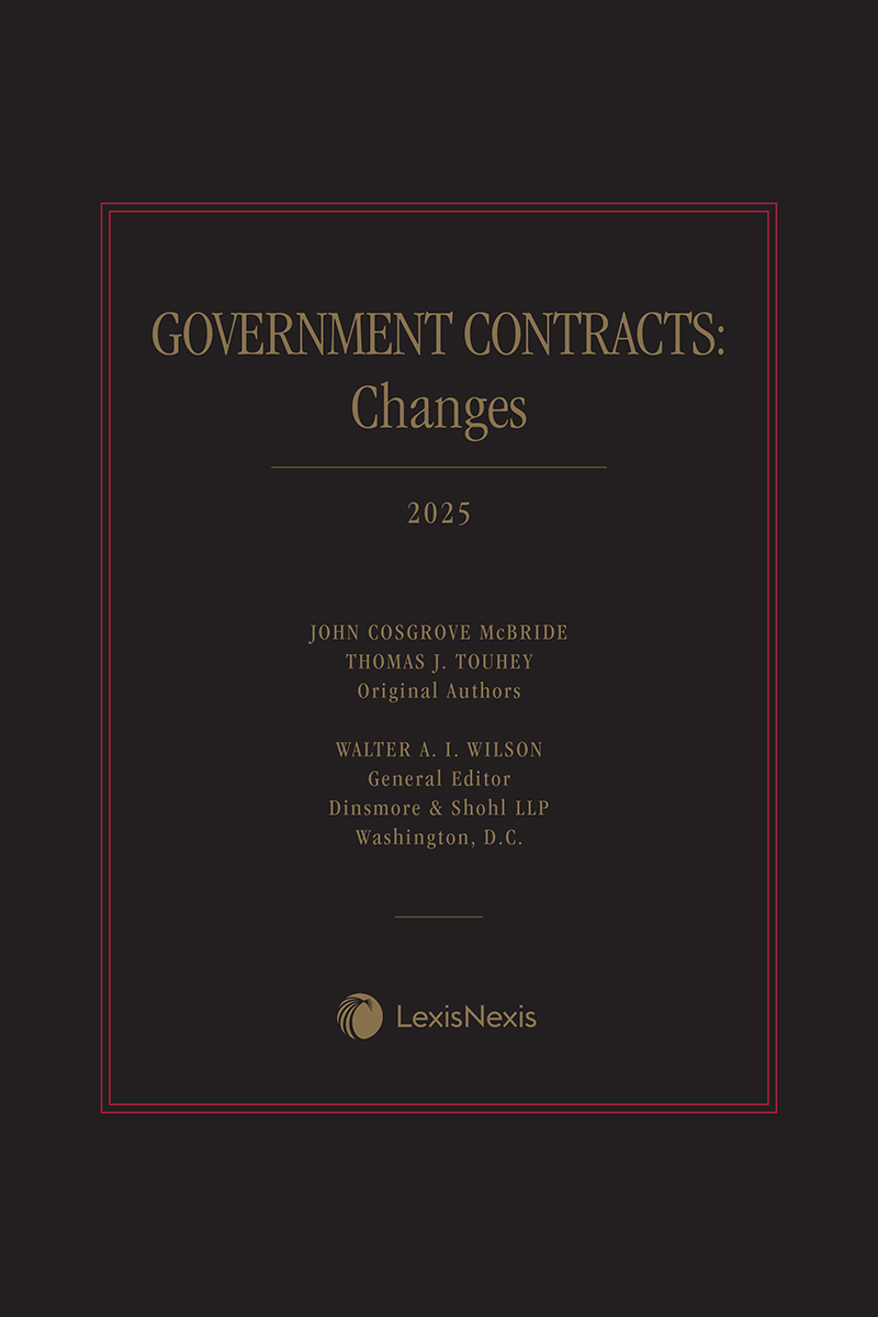 Government Contracts: Changes book cover