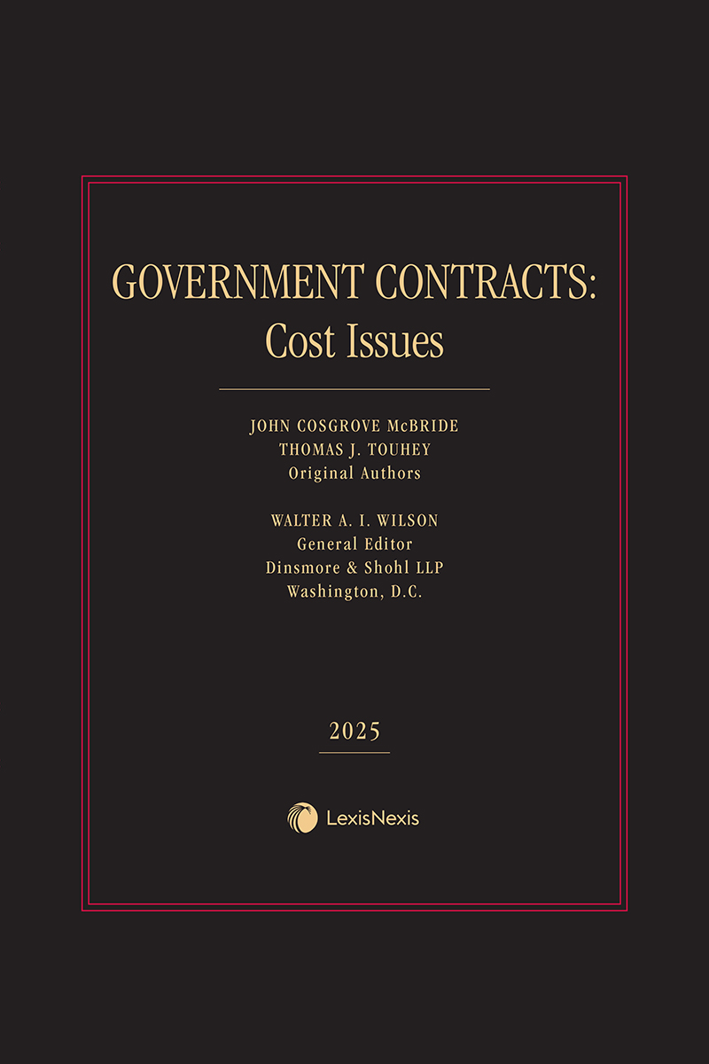Government Contracts: Cost Issues book cover