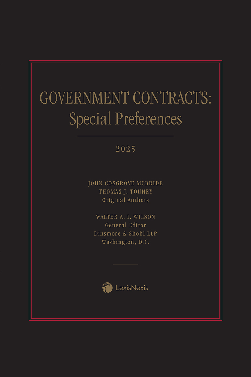Government Contracts: Special Preferences book cover