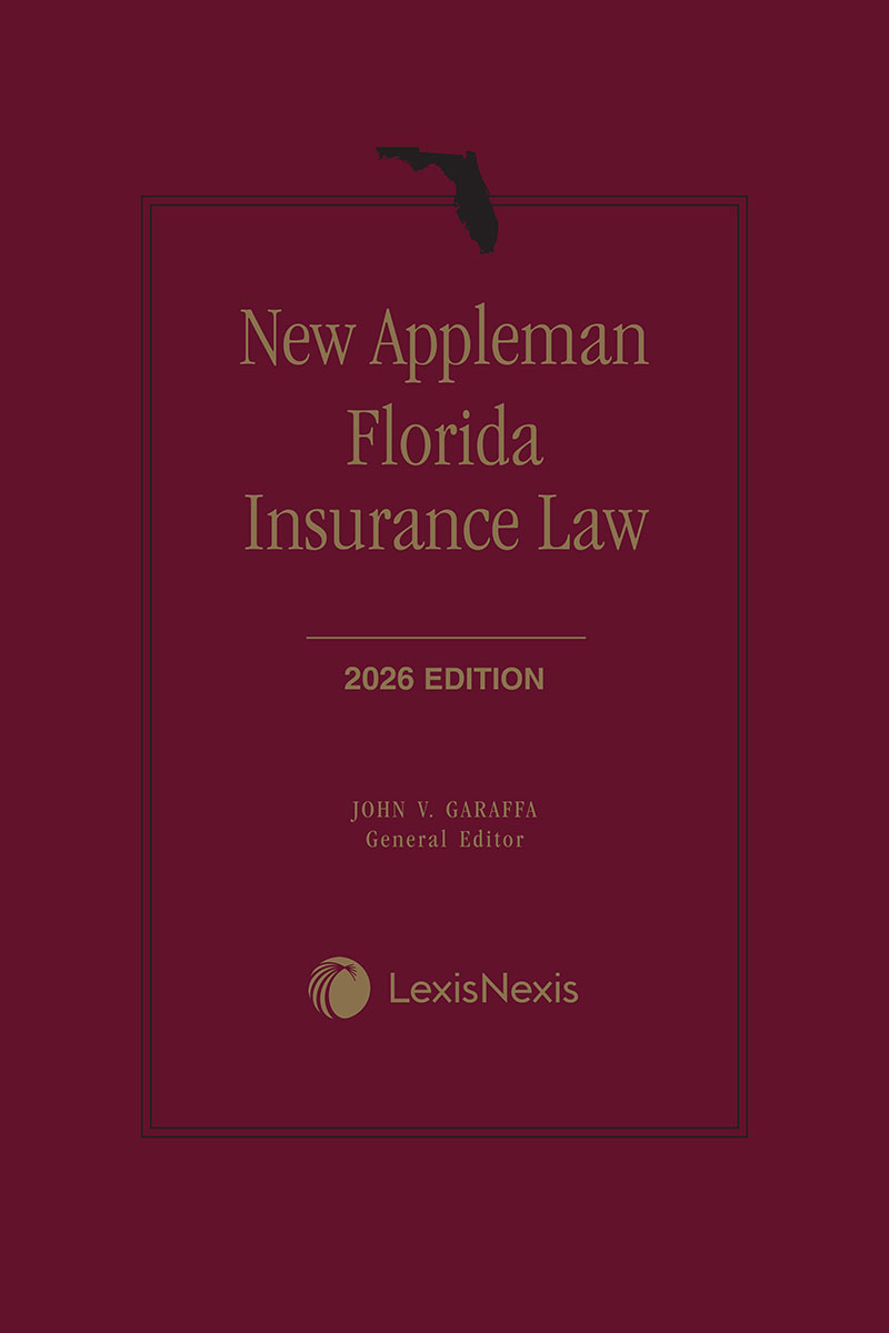 New Appleman Florida Insurance Law book cover