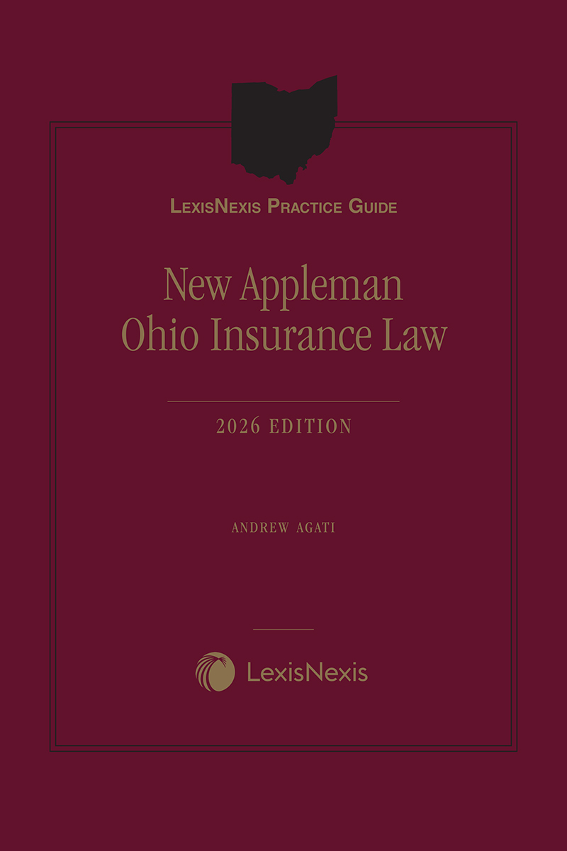 New Appleman Ohio Insurance Law book cover