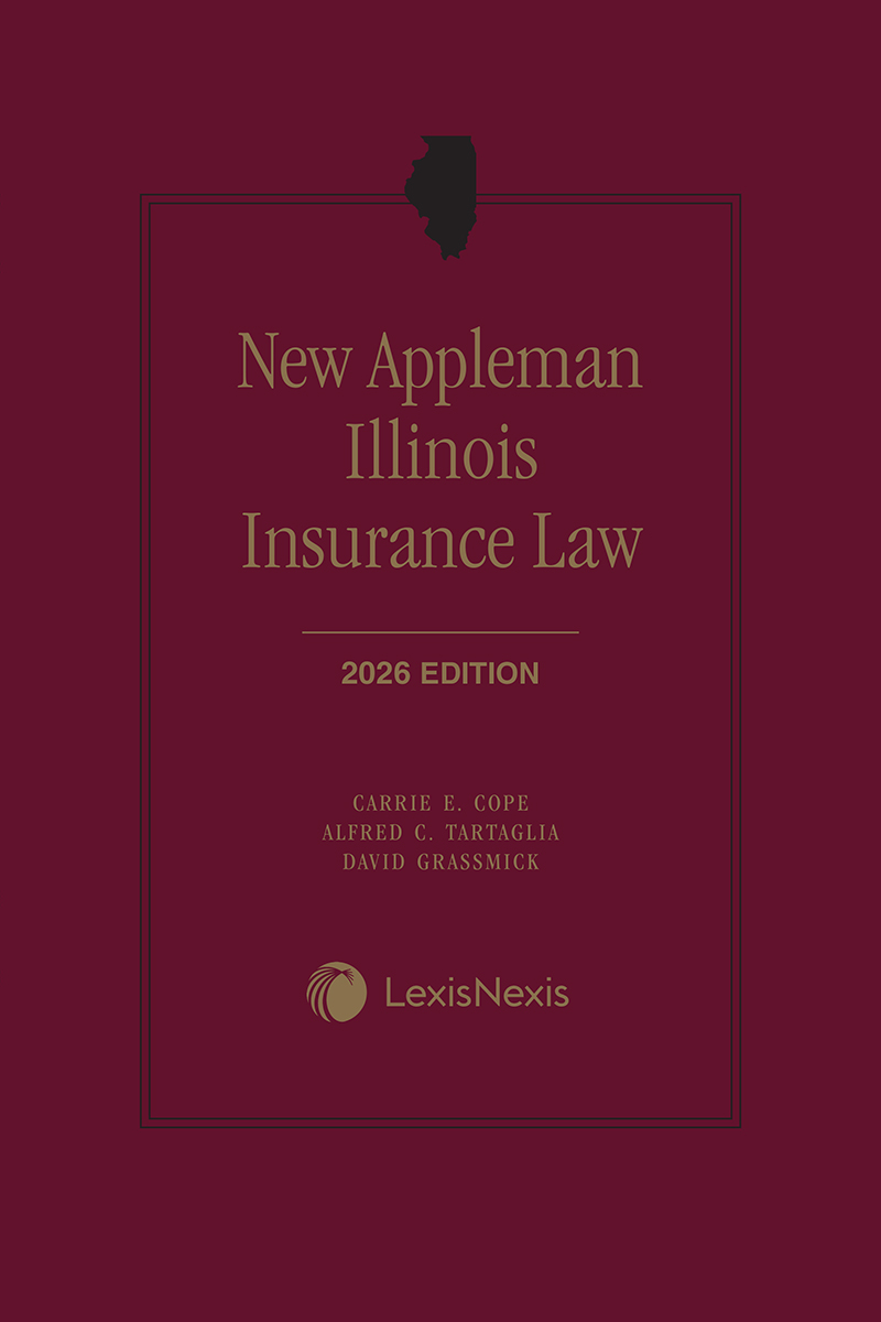 New Appleman Illinois Insurance Law book cover