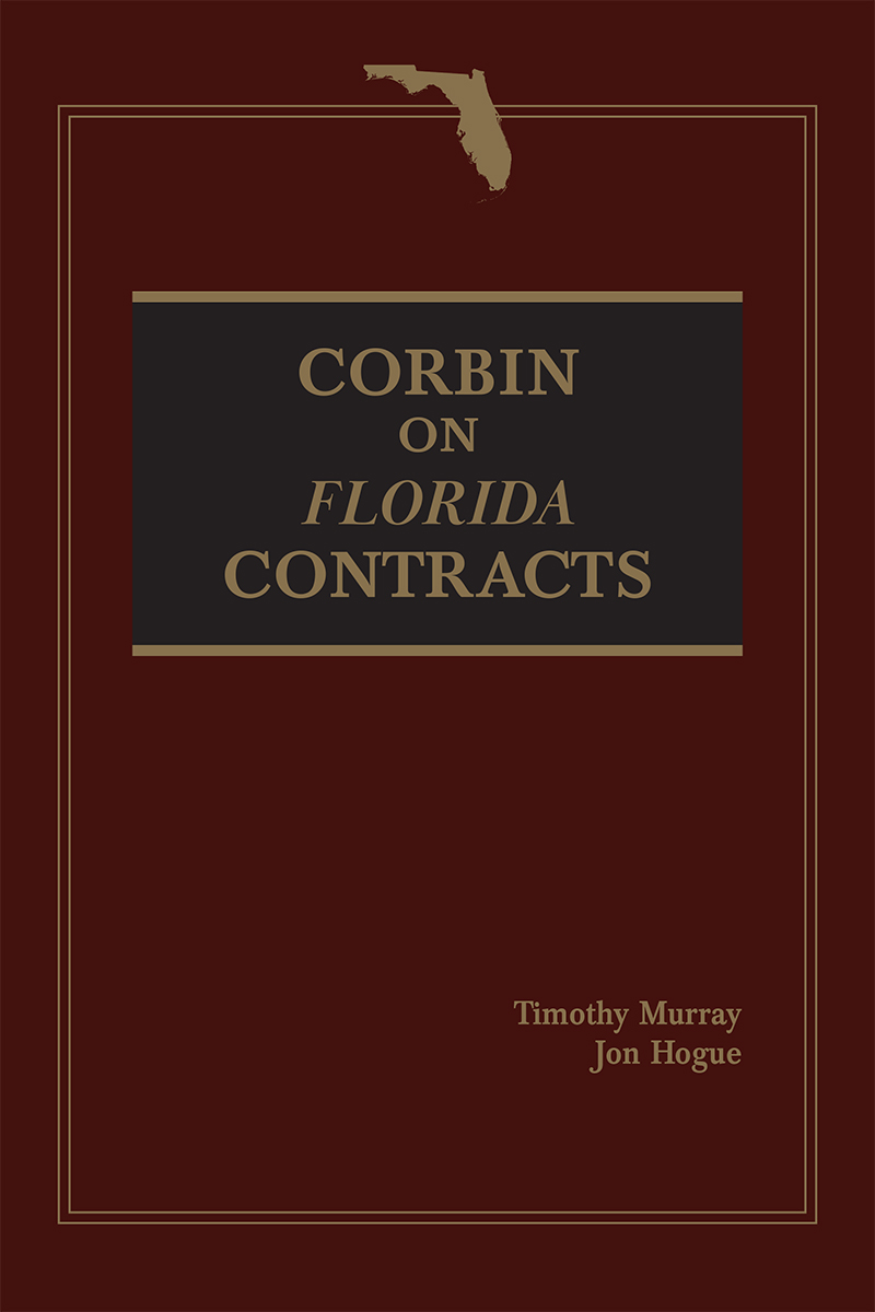Corbin on Florida Contracts book cover
