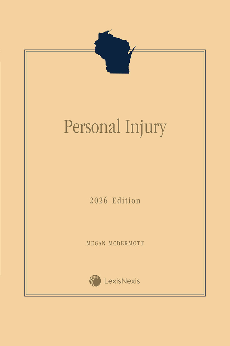 Wisconsin Personal Injury book cover