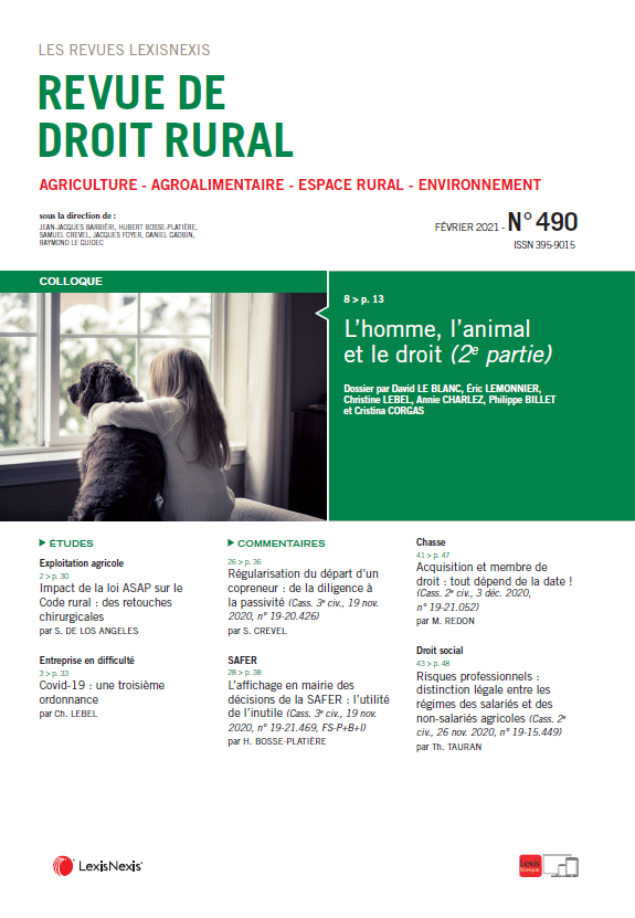 Revue de Droit Rural