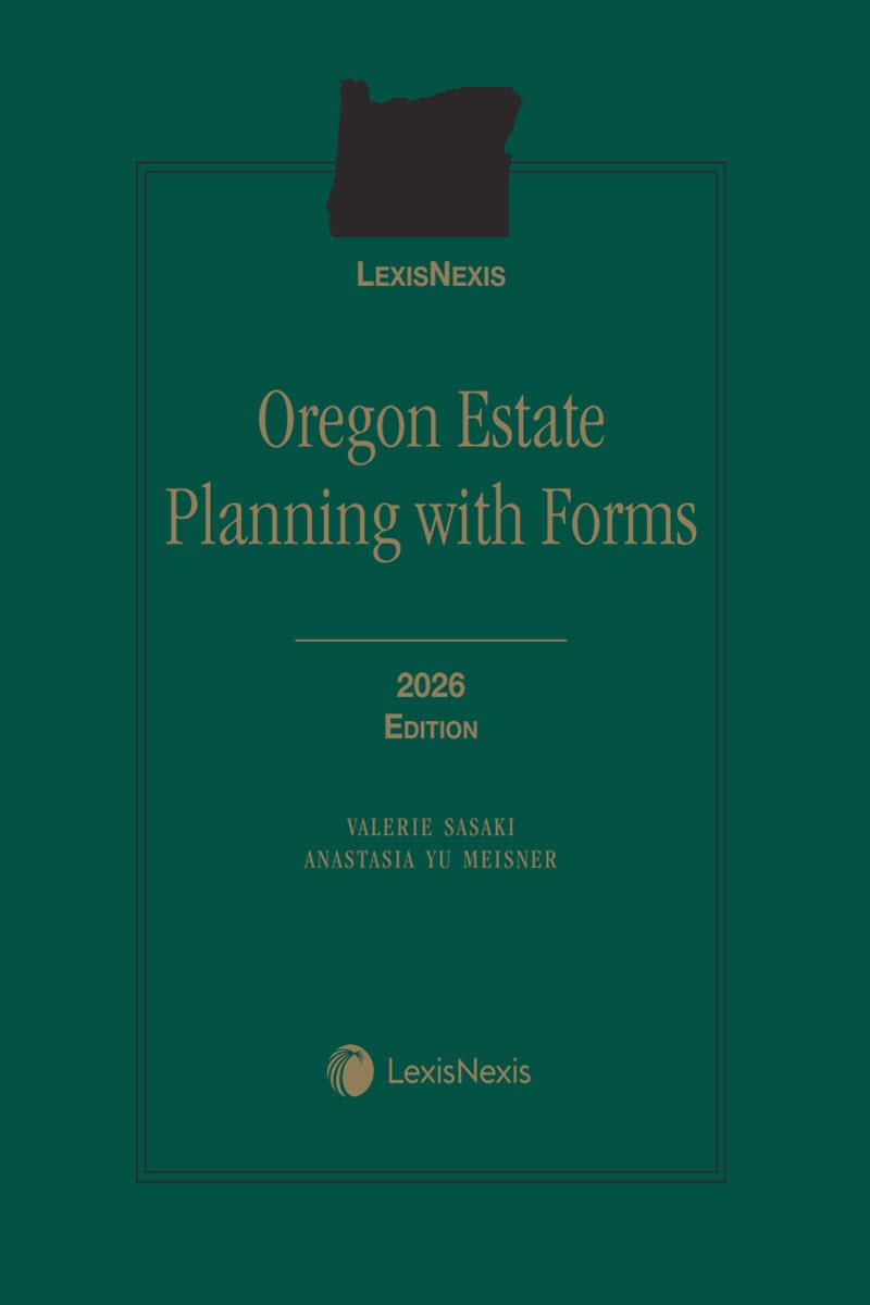 Oregon Estate Planning with Forms book cover