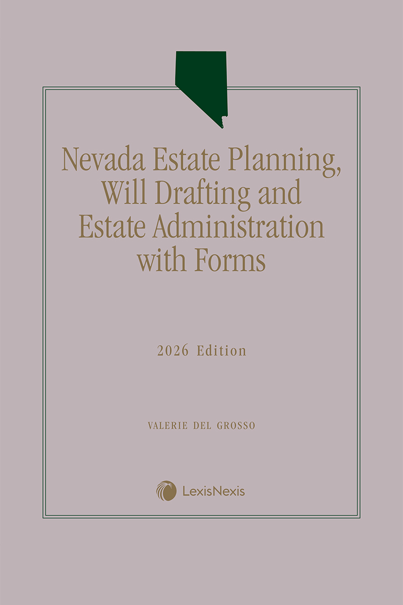 Nevada Estate Planning, Will Drafting and Estate Administration with Forms book cover