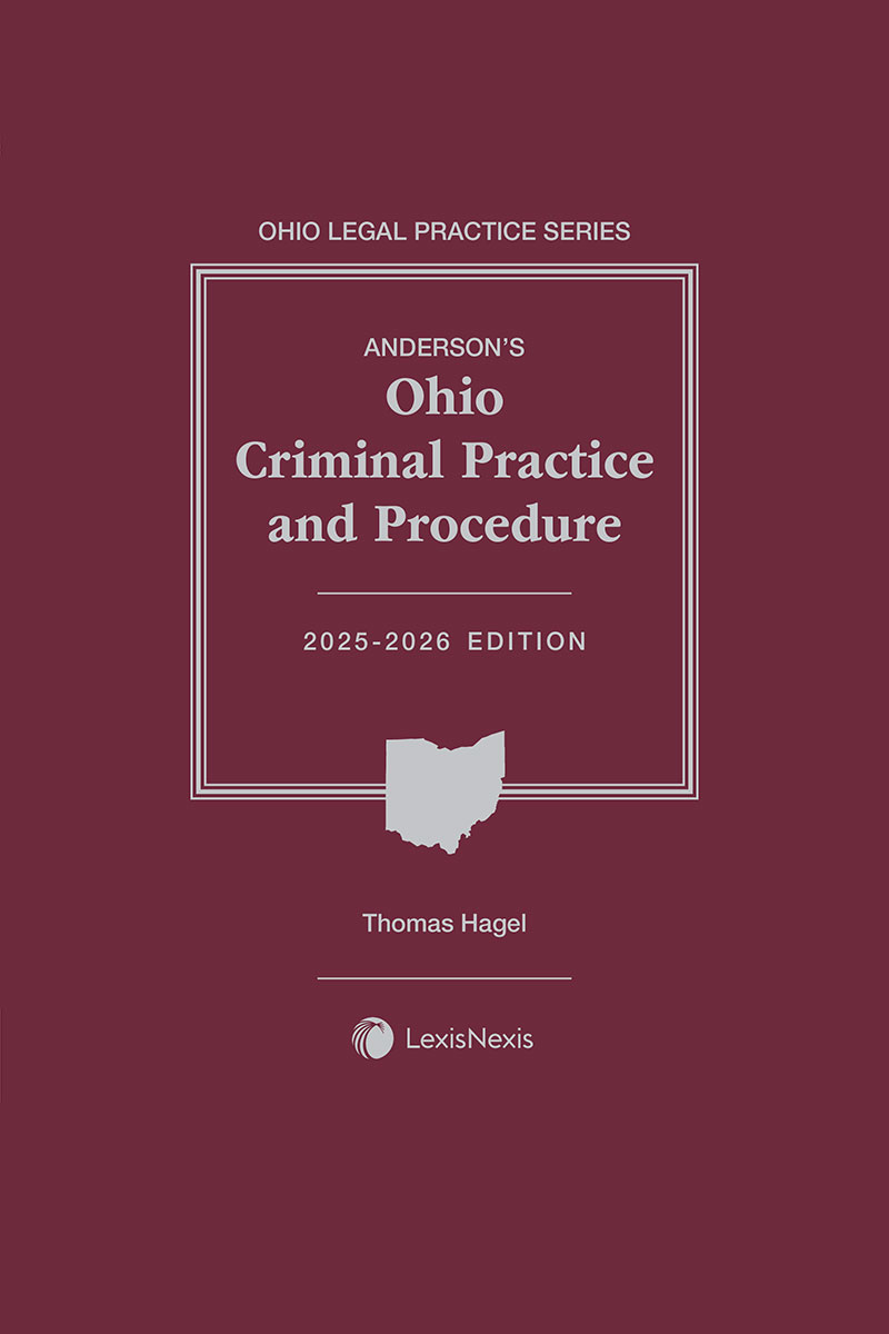 Anderson's Ohio Criminal Practice and Procedure book cover