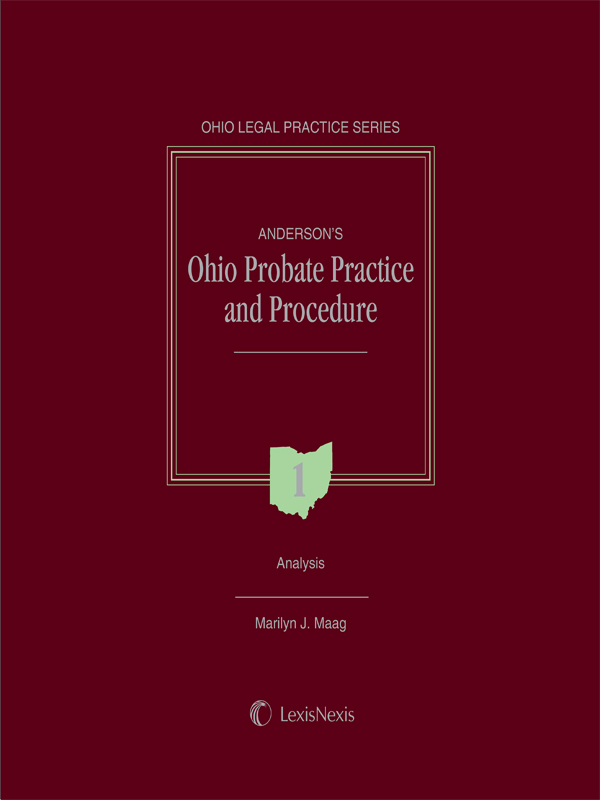 Anderson's Ohio Probate Practice and Procedure