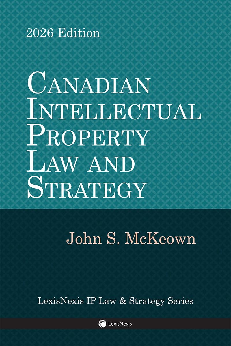 Canadian Intellectual Property Law and Strategy book cover