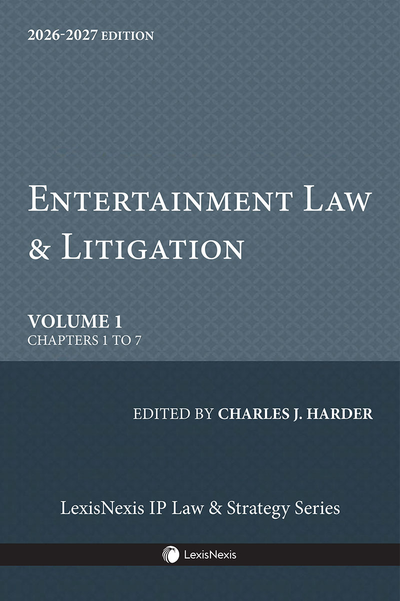 Entertainment Law & Litigation book cover