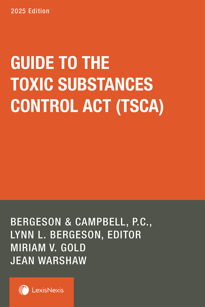 Guide to the Toxic Substances Control Act book cover