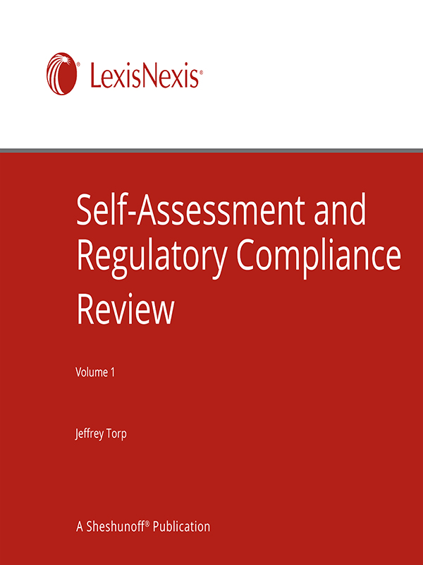 Self-Assessment & Regulatory Compliance Review