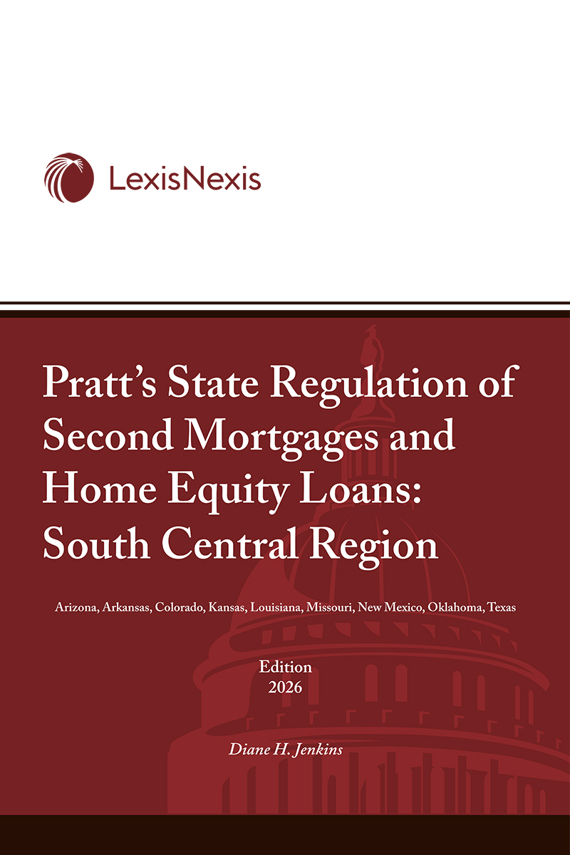 Pratts State Regulation of Second Mortgages and Home Equity Loans - South Central Region book cover