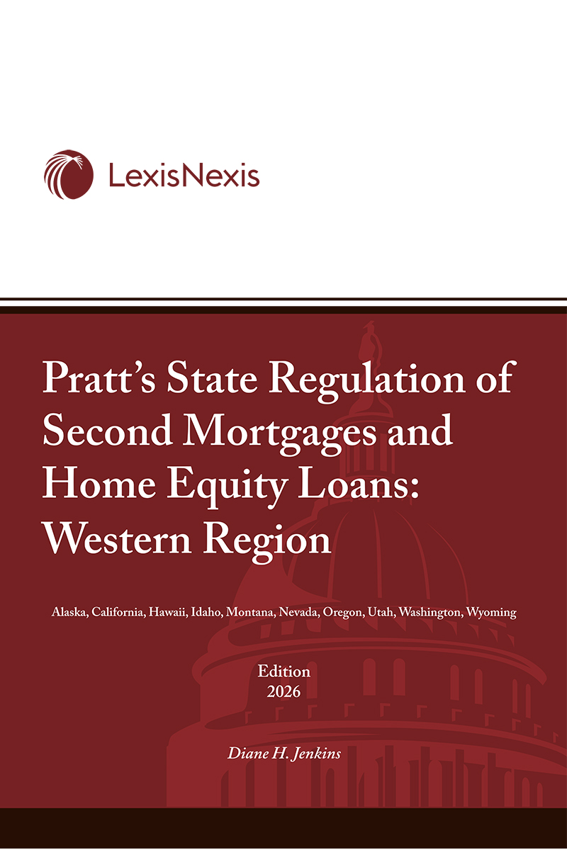 Pratt's State Regulation of Second Mortgages and Home Equity Loans - Western Region book cover