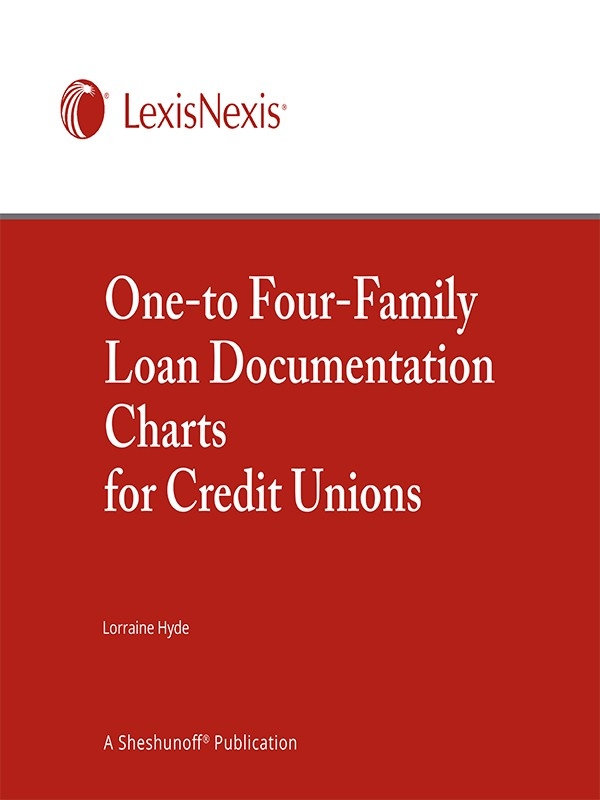 One-to-Four-Family Loan Documentation Charts for Credit Unions