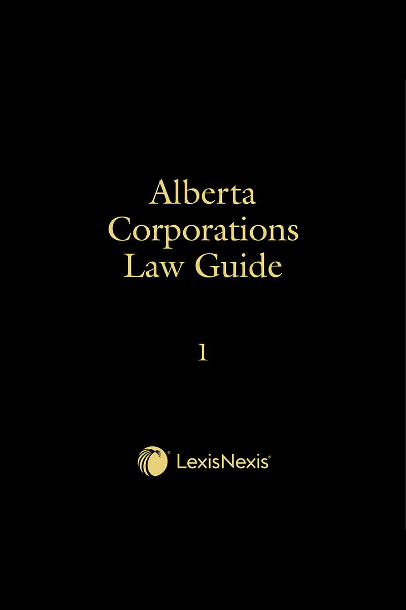Alberta Corporations Law Guide