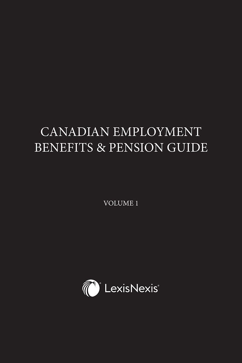 Canadian Employment Benefits and Pension Guide