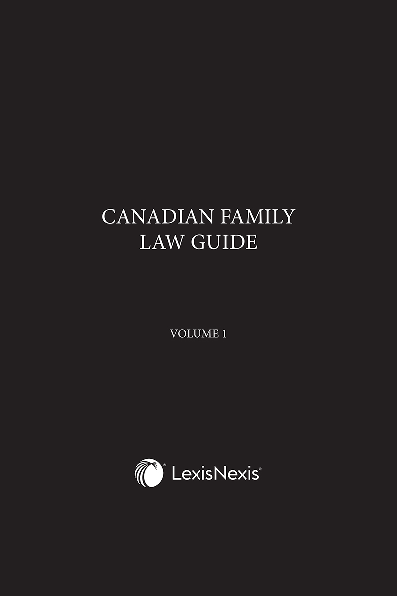 Canadian Family Law Guide