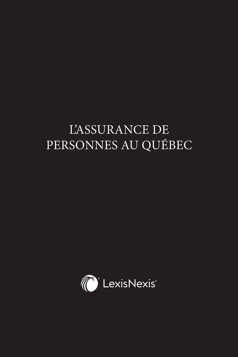 L'assurance de personnes au Québec